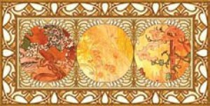 Cobsa Плитка English Style CENEFA FLOWERS фриз 185081