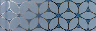 Cerim Плитка 721790 GLOSSY PLAT. CERCHI AZZURRO декор 184431