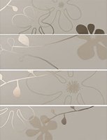 Cerim Плитка 721782 BLOOM FIORI WHITE MIX4 декор4 187701