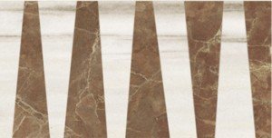 Cerim Плитка 729661 PRECIOUS INLAY PEARL/CHOCOLATE 184413