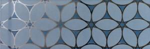 Cerim Плитка 721790 GLOSSY PLAT. CERCHI AZZURRO декор 184431