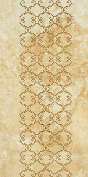 Flaviker Плитка Marmi MADI342 ONICE MIELE DAMASCO ORO декор 179938