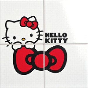 Gamma Due Плитка Hello Kitty HKD020509 CUCU RED COMP декор4 180657