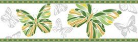 Golden Tile К14311 БАТТЕРФЛЯЙ ЗЕЛЕНИЙ фриз 136557