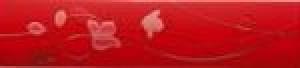 Ibero Плитка Roppe CNF VELVET RED фриз 138371
