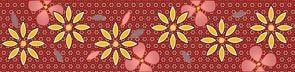 Golden Tile К8Л311 ДИАМАНТ БОРДОВЫЙ фриз 136186