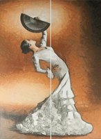 Venus Ceramica Плитка ARTISTA COMPOS. BALLERINA декор2 211843