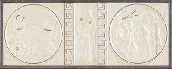 Rocersa DEC MUSA EMPERADOR MARRON декор Плитка настенная 123640