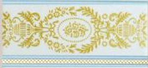 Lasselsberger Плитка КАМ ГОЛУБОЙ (КАМИЛА) (ЛБ) фриз 165271