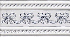 Vives Плитка India LIST SALEM AZUL фриз 118420