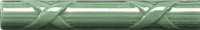 Adex Плитка Modernista ADMO5036 BARRA CON CINTAS C / C VERDE OSCURO фриз 153016