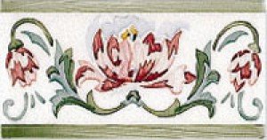 Adex Плитка Modernista ADMO3021 CNF BENIDOLEIG PB VERDE C/C M фриз 153017