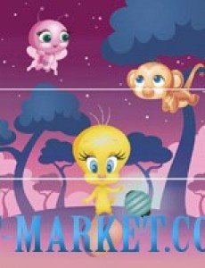 Novogres Плитка Warner Brothers DEC GLOWING-3 декор3 242329