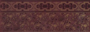 Venus Ceramica Плитка PLAISIR WALLPAPER ROYAL BURGUNDY 207124