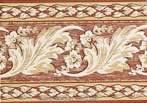 Petracer's Плитка Grand Elegance NICOLE CORAL BORDEAUX фриз 98792