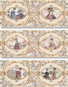 Rocersa DEC ROMANZA BEIGE GEISHA BEIGE декор Плитка настенная 128082