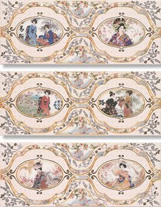 Rocersa DEC ROMANZA SALMON GEISHA SALMON декор Плитка настінна 128081