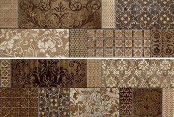 Azulev Плитка CAPUC. LIGHT DEC ORNAMENTAL ORO декор 173287