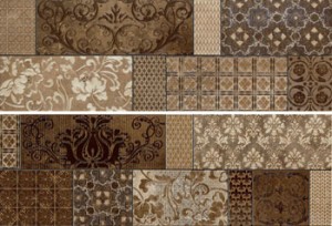 Azulev Плитка CAPUC. LIGHT DEC ORNAMENTAL ORO декор 173287