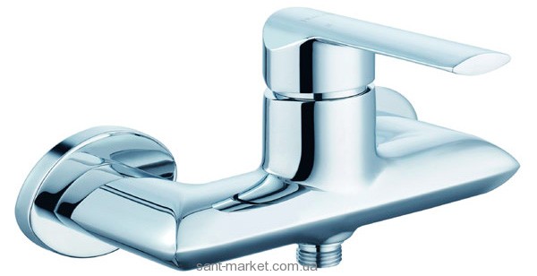 Смеситель для душа настенный однорычажный Ferro коллекция Torino хром BRT7