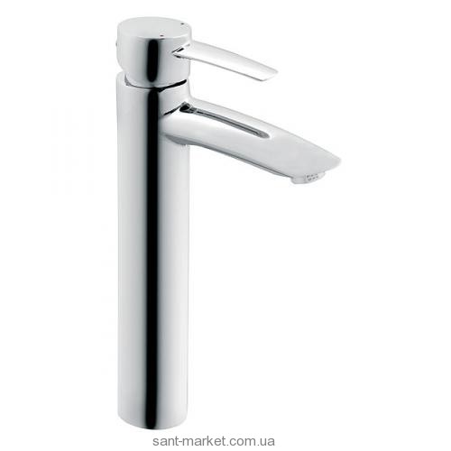 Смеситель для раковины однорычажный высокий Ferro коллекция Monza хром BMO2L