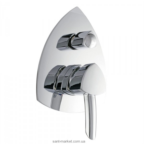 Смеситель скрытый (встраиваемый) Ferro коллекция Modena хром BTM7P