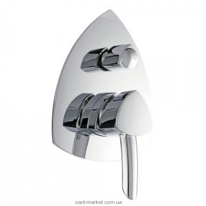 Смеситель скрытый (встраиваемый) Ferro коллекция Modena хром BTM7P