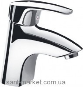 Смеситель для раковины однорычажный с донным клапаном Ferro коллекция Capri хром BTC2