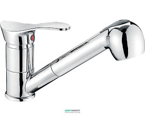 Смеситель для кухни с выдвижной лейкой Ferro Padwa однорычажный BTP8