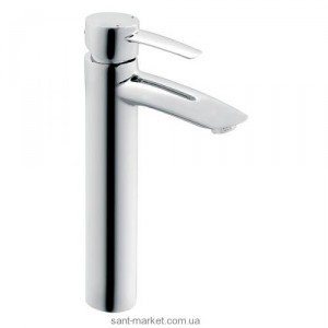 Смеситель для раковины однорычажный высокий Ferro коллекция Monza хром BMO2L