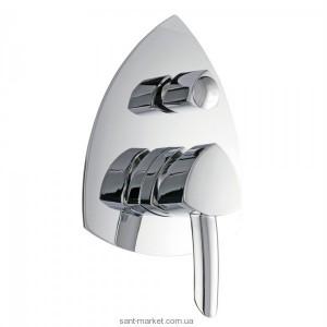 Смеситель скрытый (встраиваемый) Ferro коллекция Modena хром BTM7P