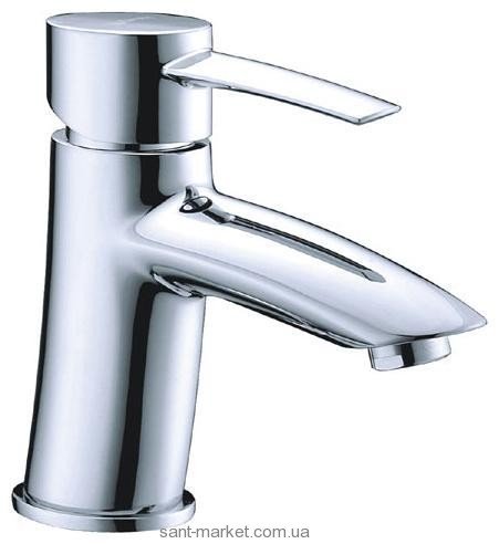 Смеситель для раковины однорычажный с донным клапаном Ferro коллекция Monza хром BMO2