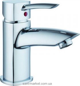 Смеситель для раковины однорычажный с донным клапаном Ferro коллекция Modena хром BTM2