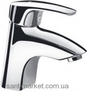 Смеситель для раковины однорычажный с донным клапаном Ferro коллекция Capri хром BTC2
