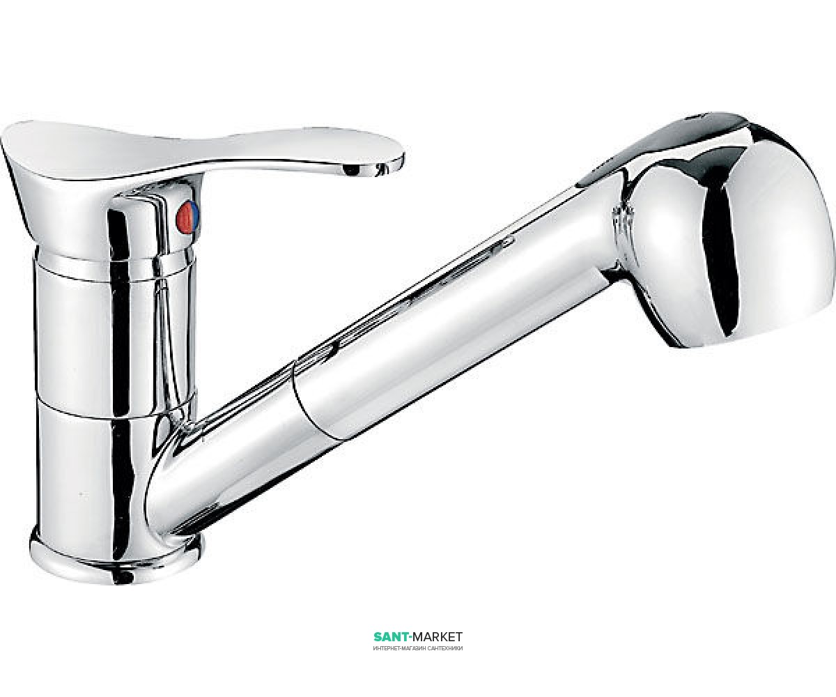 Змішувач для кухні з висувною лійкою Ferro Padwa змішувач BTP8