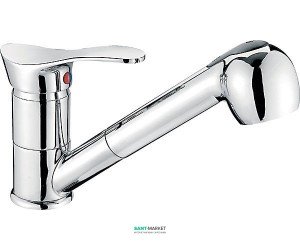 Смеситель для кухни с выдвижной лейкой Ferro Padwa однорычажный BTP8