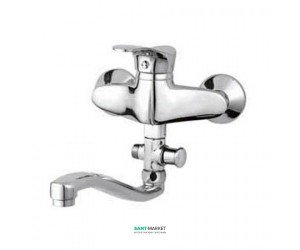 Смеситель для кухни Ferro Padwa однорычажный настенный с длинным изливом BTP92A