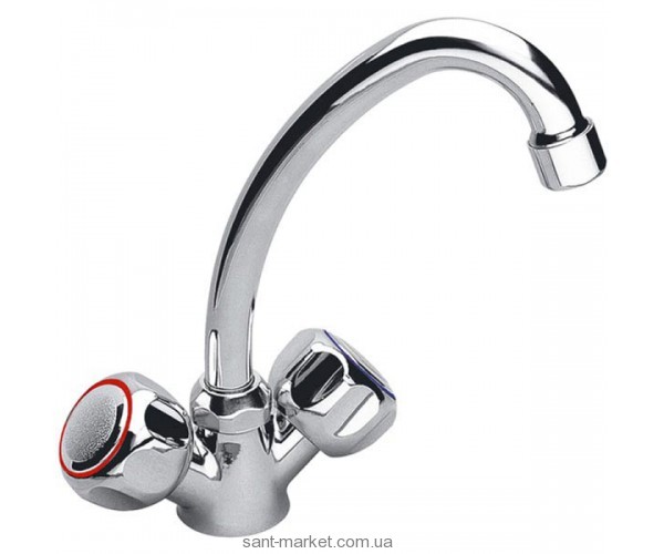 Смеситель для раковины двухвентильный Ferro коллекция Standard New хром BSTC2