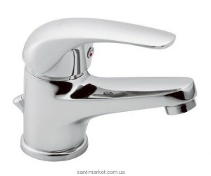 Смеситель для раковины однорычажный с донным клапаном Ferro коллекция Basic хром BBC2