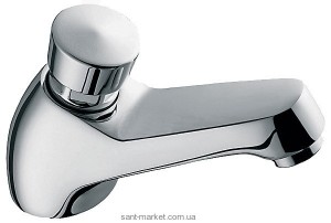 Смеситель для раковины порционный кнопочный Ferro коллекция Press хром Z200