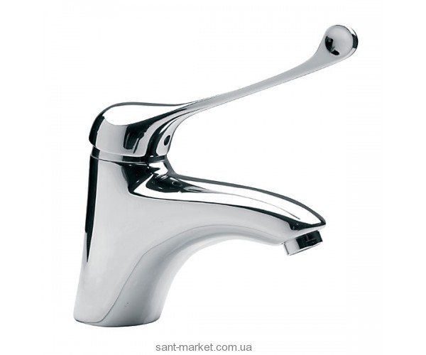 Смеситель для раковины однорычажный с донным клапаном Ferro Padwa Medico хром BTPM2