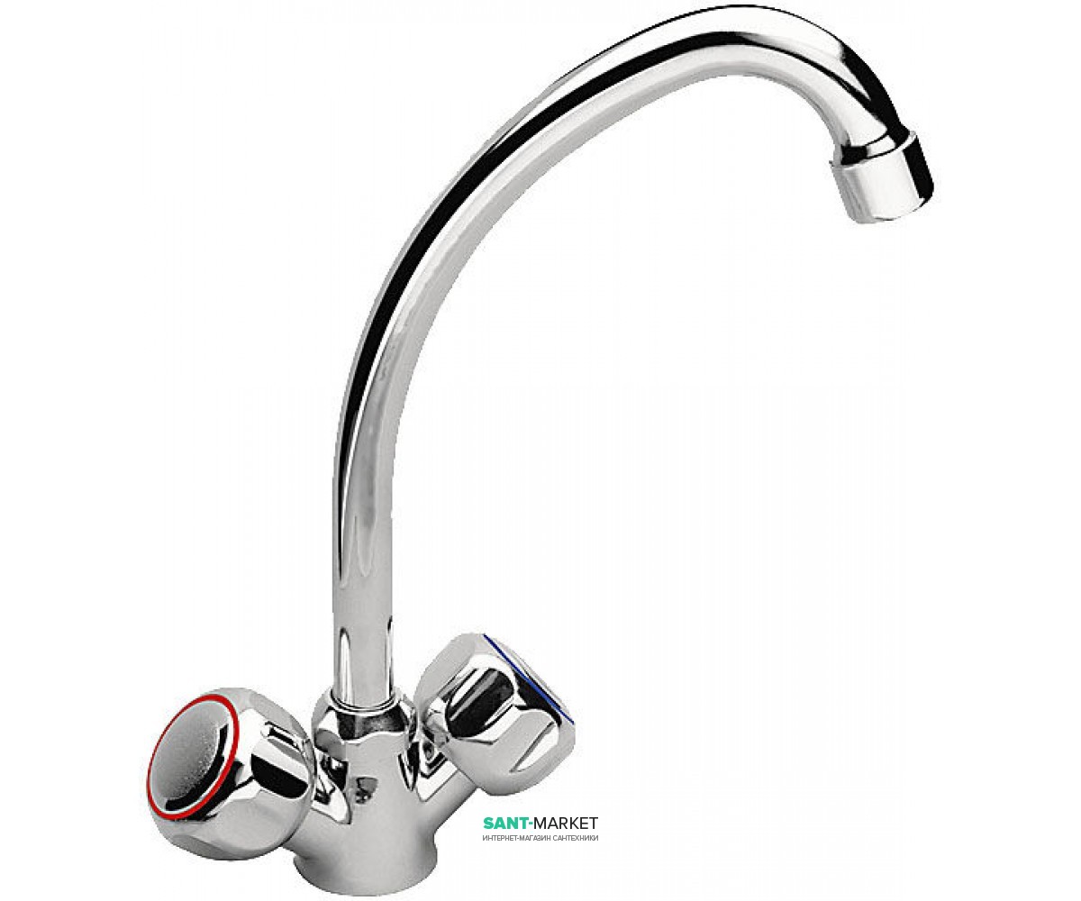 Смеситель для кухни Ferro Standard однорычажный ретростиль BST4