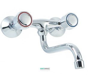 Змішувач для кухні Ferro Standard змішувач настінний ретростиль BST5