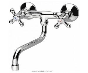 змішувач для кухні Ferro Retro двухвентильний настінний XR5