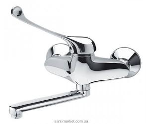Змішувач для раковини одноважеля настінний Ferro колекція Padwa Medico хром BTPM3