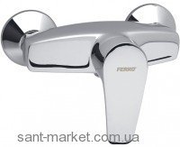 Змішувач для душу настінний змішувач Ferro колекція Capri хром BTC7