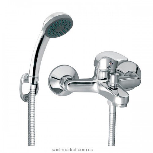 Смеситель однорычажный для ванны с душем Ferro коллекция Vasto хром BVA11