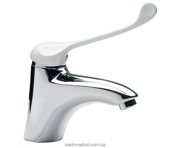 Змішувач для раковини одноважеля з донним клапаном Ferro Padwa Medico Antiseptic хром BTPM2A