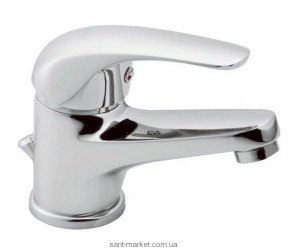 Смеситель для раковины однорычажный с донным клапаном Ferro коллекция Basic хром BBC2