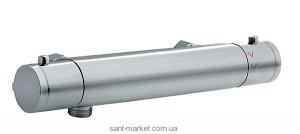 Смеситель для душа настенный двухвентильный с термостатом Ferro коллекция Varese хром TAM7